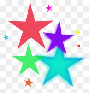 Image Of Colorful Stars Clipart - Short Prayer For Grand Parents