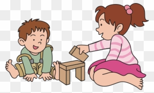 Clipart Children Playing - Play Clipart Png