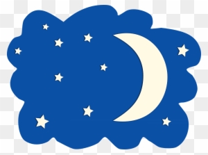 Night Star Clipart Clip Art Library Png - Moon And Stars Clipart