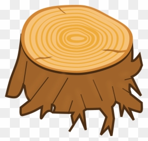 Tree Trunk Clip Art - Stump Clipart