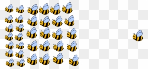 Group Of Bees Clipart
