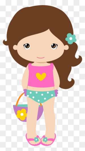 Yr - Girl Beach Clipart