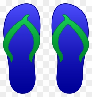 Summer Shoes Cliparts - Clip Art Flip Flops