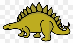 Dinosaur Clip Art Stegosaurus - Dinosaur Clipart