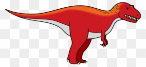 More From My Site - Red Dinosaur Clipart
