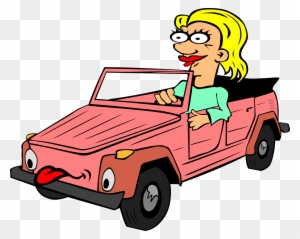 Maxresdefault Clip Art Car Gerald G Girl Driving Car - Driving A Car Png