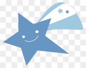 Star Clipart And Animated Graphics Of Stars - Blue Shooting Star Png