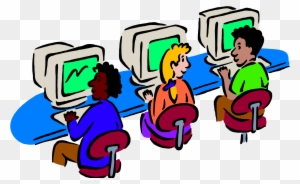 Computer Class Clip Art - Rules Of It Lab