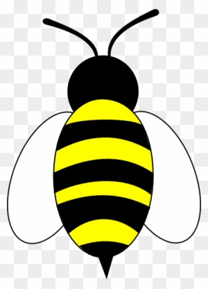Bee Clipart Bee Wings - Bee With No Wings - Free Transparent PNG