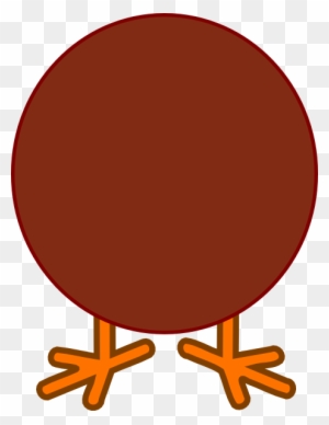 Brown Turkey Body Clip Art Ovhnuh Clipart - Turkey Body Clipart
