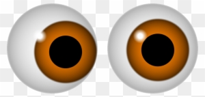 Brown - Eyeball - Clipart - Brown Eyes Clipart Gif