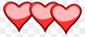 3 Hearts Clipart - 3 Hearts Clipart