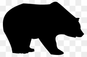Black Bear Silhouette Clip Art Â€“ 101 Clip Art - Clip Art Black Bear