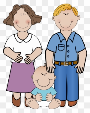 Family With Baby Clipart