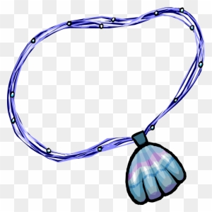 Shell Necklace - Mermaid Necklace Club Penguin