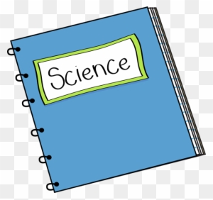 Science Notebook Clip Art - Science Book Clipart