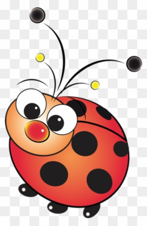 Baby Ladybug Clipart - Cartoon Cute Lady Bug