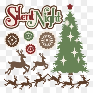 Silent Night Svg Cutting Files Christmas Svg Cuts Christmas - Christmas Day