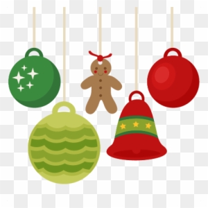 Christmas Ornaments Scrapbook Clip Art Christmas Cut - Cute Christmas Decoration Clipart