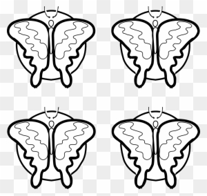 Other Popular Clip Arts - 4 Butterfly Clipart Black And White