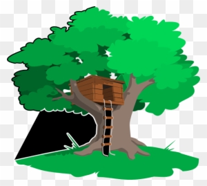 Tree House Clip Art - Clip Art Tree House