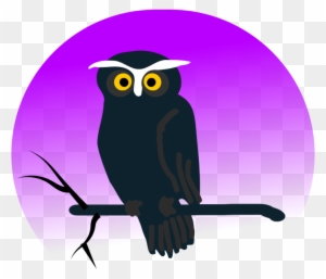 Owl Clipart - Halloween Owl Shower Curtain