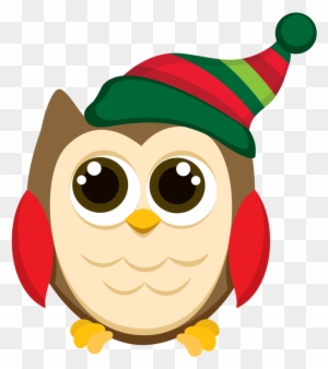 Christmas Owl Clipart Christmas Owl Clip Art Patterns - Owl Christmas Clip Art