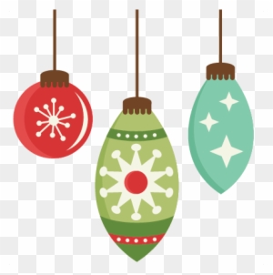 Orange Clipart Christmas Ornaments - Christmas Ornament Png
