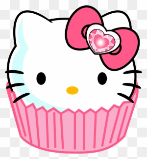 Hello Kitty Cupcakes Clipart - Hello Kitty Clipart