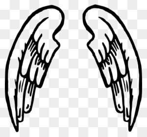 Angel Wings Tattoo Clip Art Free Vector In Open Office - Cartoon Angel Wings Angel Wings Tattoo Clip Art Free Vector In Open Office - Cartoon Angel Wings