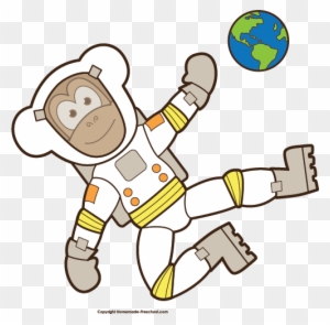 Click To Save Image - Monkey In Space Png