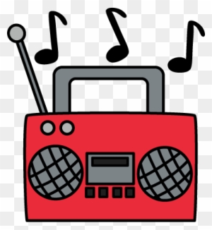 Radio Clip Art Radio Clip Art Radio Cassette Player - Music Clipart Boom Box