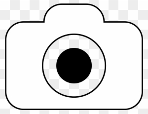 Camera - Clipart - Black - And - White - Camera Icon Png White