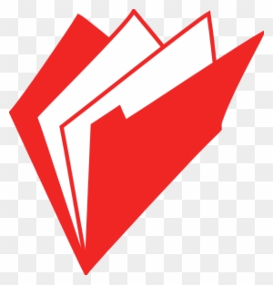 Folder Red Clip Art - Folder Logo Red Png