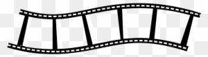 Film Strip Reel Blank Black Photography Mo - Film Strip Clip Art
