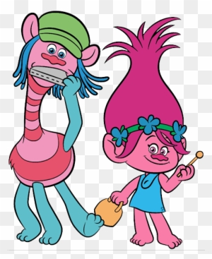 Cooper And Poppy From Trolls