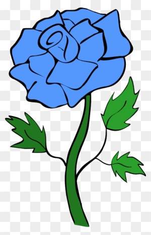 Blue Rose Flower Clipart Clip Art Library - Blue Rose Clip Art
