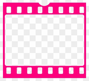 Pink Film Strip Clip Art - Transparent Film Strip Png