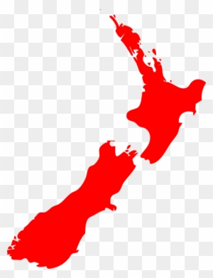 Nz Map Clip Art - New Zealand Map Clip Art