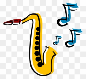 Saxophone Clip Art - Musical Instruments Clip Art