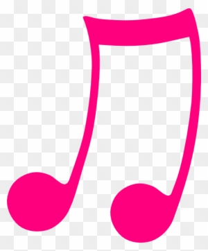 Download Free Printable Clipart And Coloring Pages - Pink Music Note