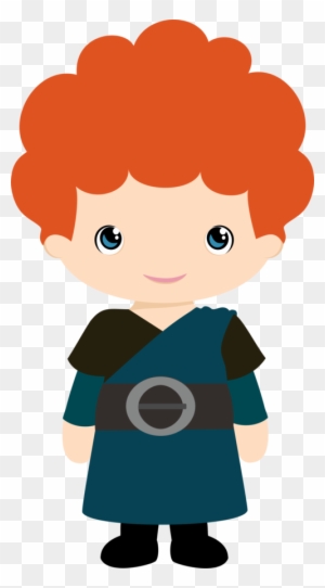 Free Princess Merida Brave Clip Art - Merida Minus