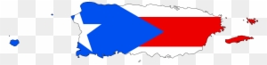 Map Puerto Rico Flag Clipart - Puerto Rico Map Cartoon