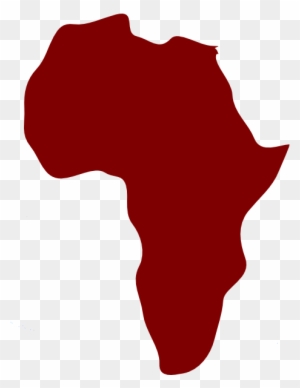 Africa Map Clipart Cliparts And Others Art Inspiration - Red Map Of Africa