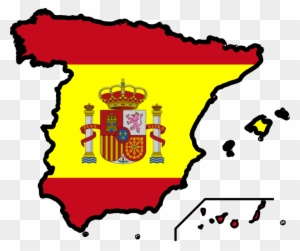 Ridgan6i9 Spain Map Clip Art - Spanish Flag Clip Art