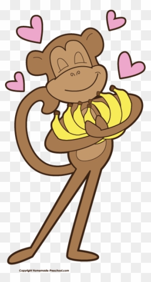 Monkey And Banana Clipart