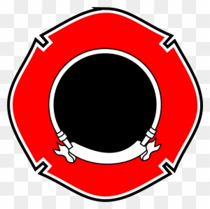 Firefighter Emblem Clipart - Firefighter Logo Png