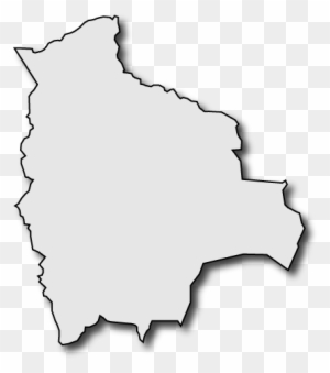 Bolivia Clip Art - Bolivia Silhouette Map