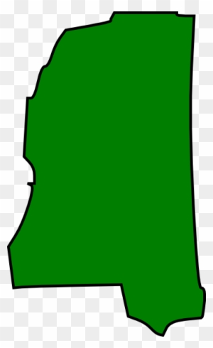Mississippi Clip Art At Clker - Mississippi State Map Outline