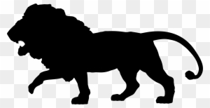 Big Image - Silhouette Of A Lion